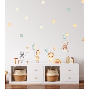Wallstickers  -  Akvarell Zebra set 